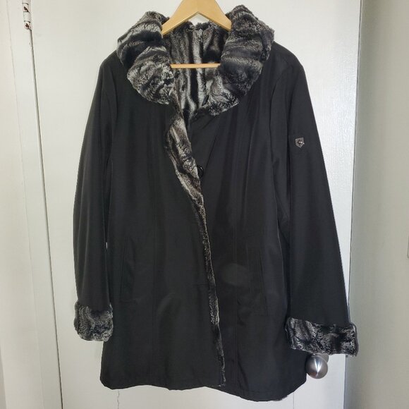 Faux Fur Coat - Picture 1 of 6